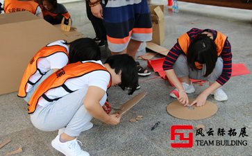 拓展训练心得总结-凝聚的力量