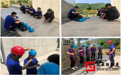 公司开展全体导师户外拓展训练活动