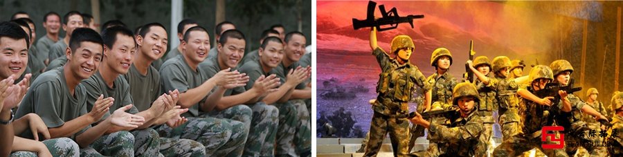 军训拓展训练活动图
