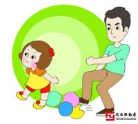 晚会互动游戏《踩气球》