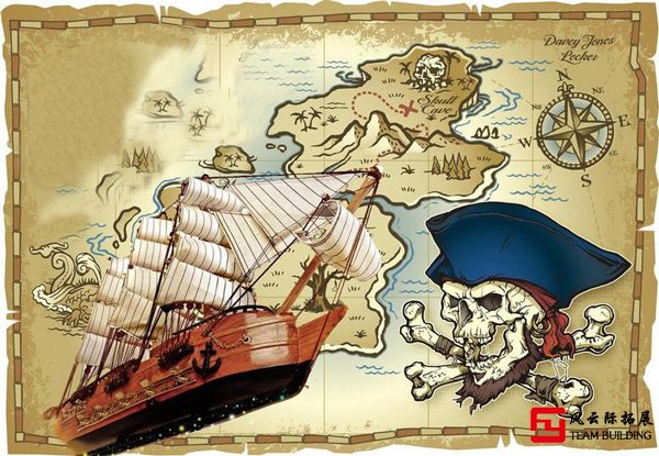 夺宝奇兵户外定向拓展训练游戏高清地图