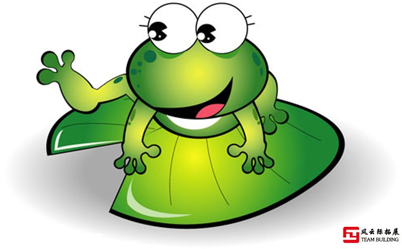 晨会拓展游戏「青蛙过河」