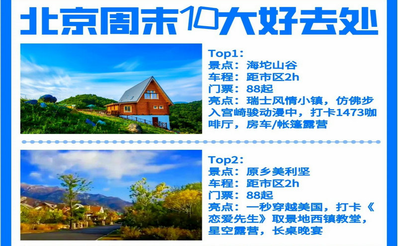 北京周边团建二日游去哪里？必打卡10条热门团建地方