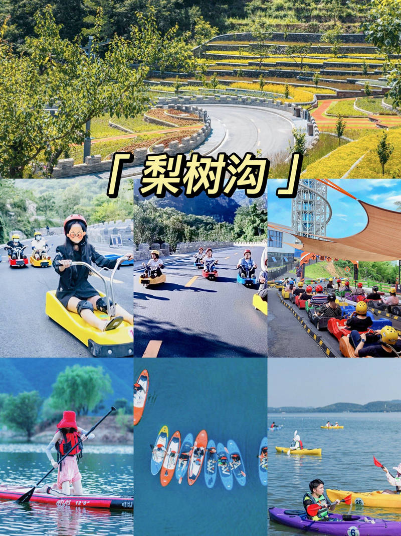 梨树沟山地滑车团建