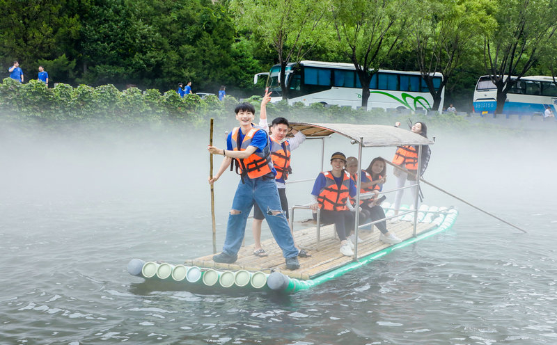 北京竹筏漂流 北京竹筏漂流